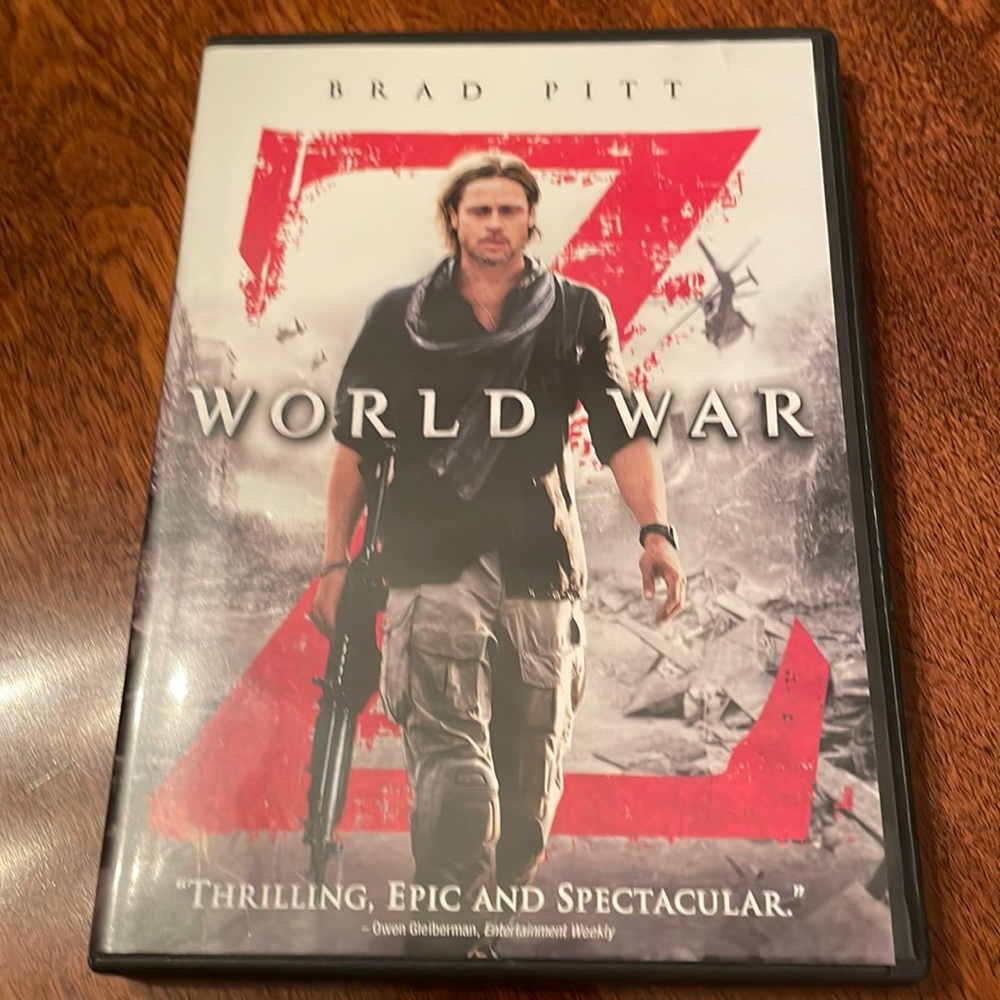 World War Z DVD